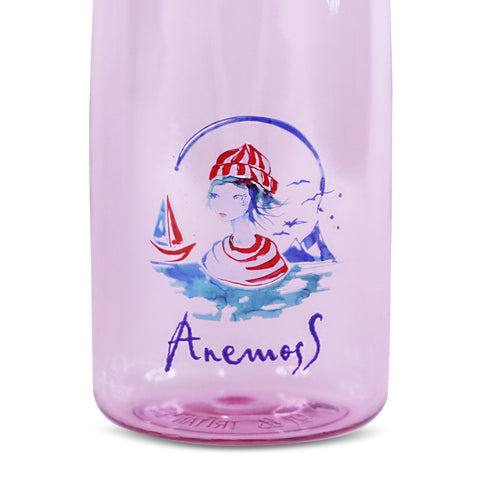 ANEMOSS Sailor Girl Tritan Water Bottle 600 ml / 20.2 oz