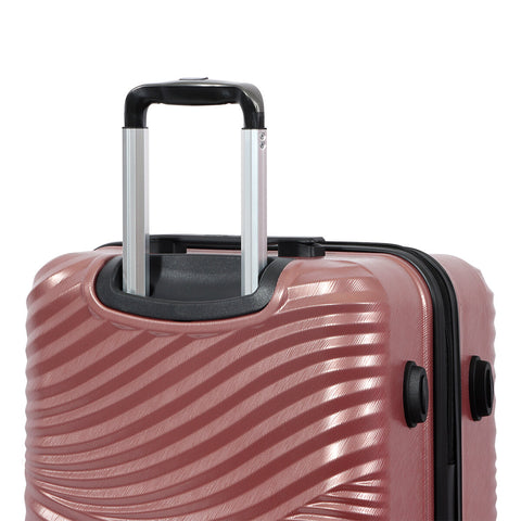 Biggdesign Moods Up Medium Suitcase with Wheels, Rosegold, 24 Inch