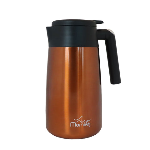 Any Morning SI232250 Thermos Thermal Carafe, 40 oz, Copper