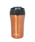 Any Morning SI232021 Two Mouth Travel Mug, 14 oz, Copper