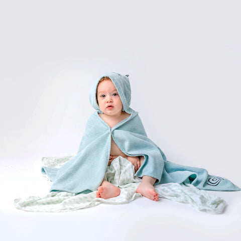 Milk&Moo Sangaloz Velvet Hooded Baby Towel