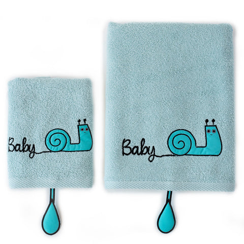 Milk&Moo Sangaloz Baby Towel Set of 2