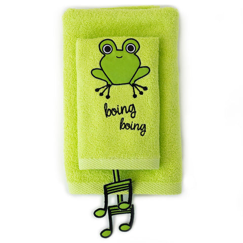 Milk&Moo Cacha Frog Baby Towel Set of 2