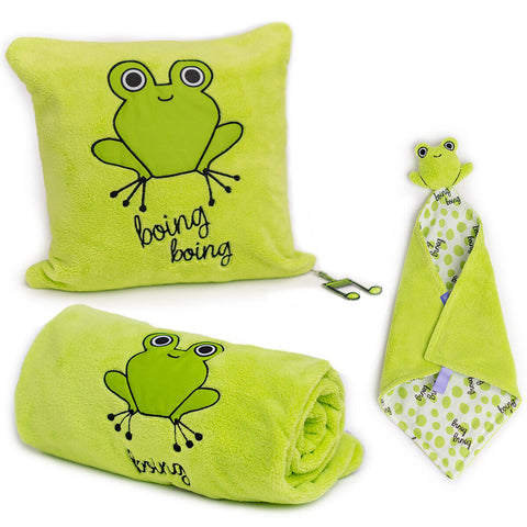 Milk&Moo Cacha Frog Baby Blanket Set