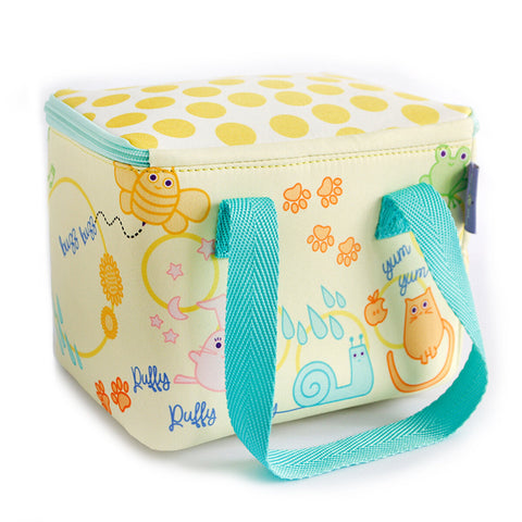 Milk&Moo Insulated Lunch Box For Kids, Yellow
