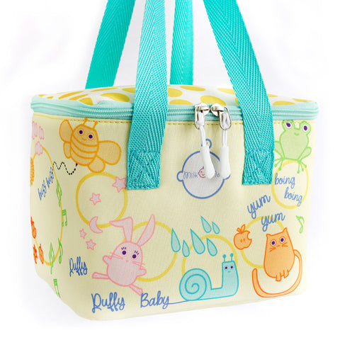 Milk&Moo Insulated Lunch Box For Kids, Yellow