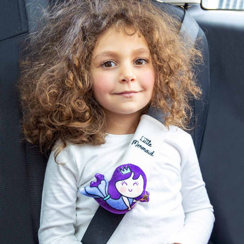 Milk&Moo Mermaid Seat Belt Pillow For Kids