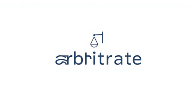 Arbitrate Verb In A Sentence
