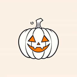 Easy Jack O' Lantern Drawing
