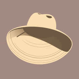 Extra Large Wide Brimmed Hat