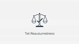 Legal Test Of Reasonableness