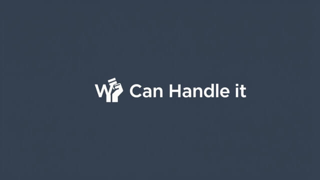 New Design We Can Handle It