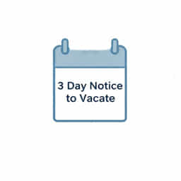 Ohio 3 Day Notice To Vacate