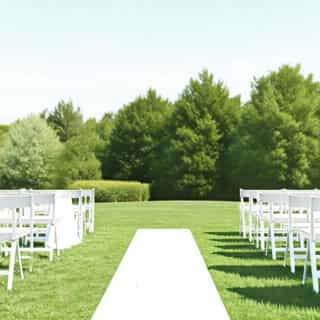 Outdoor Wedding Aisle Runner