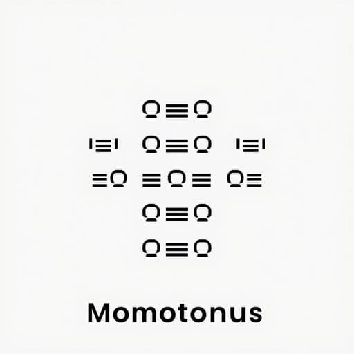 Put Monotonous In A Sentence