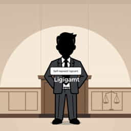 What Is A Litigant In Person?