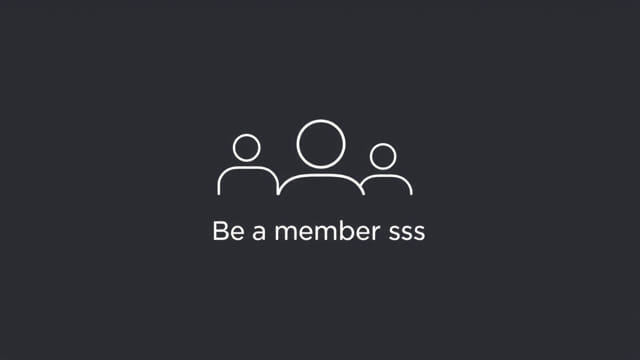 Be A Member Of Sss