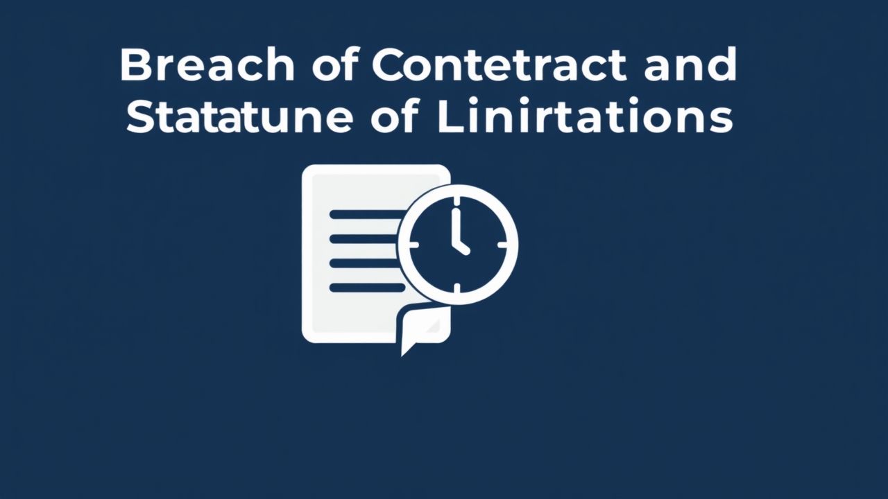 Breach Of Contract Statute Of Limitations California