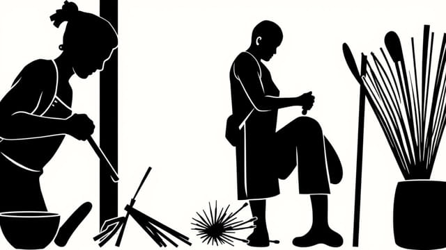 Craftsmen Undertook Much Of The Production