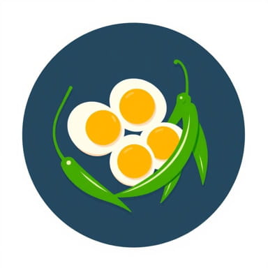 Eggs Green Chilies Cheese Recipe