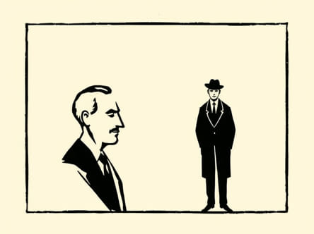 Georges Clemenceau Et Maurice Utrillo