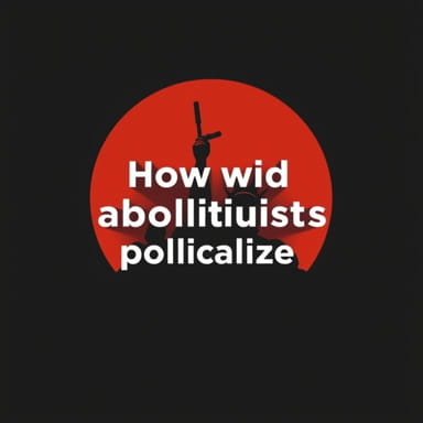 How Did Abolitionists Publicize Their Arguments