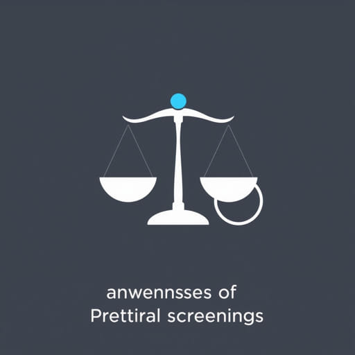 Identify Benefits Of Pretrial Screenings