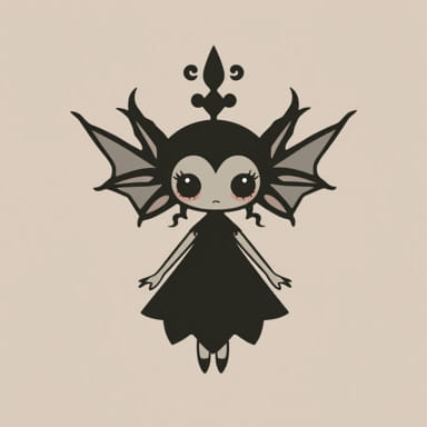 Jhudora The Dark Faerie Doll