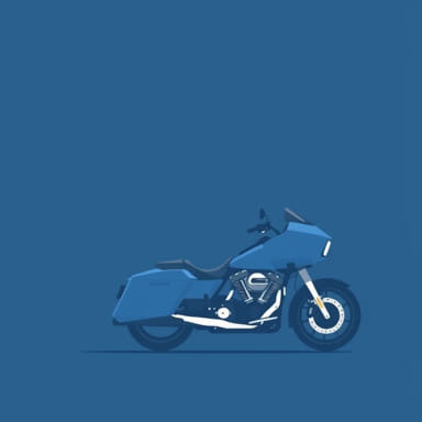 Street Glide 2024 Sharkskin Blue