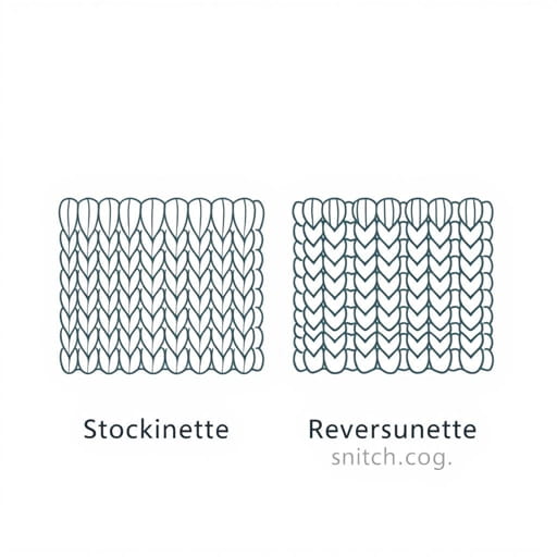 What Is The Difference Between Stockinette And Reverse Stockinette?