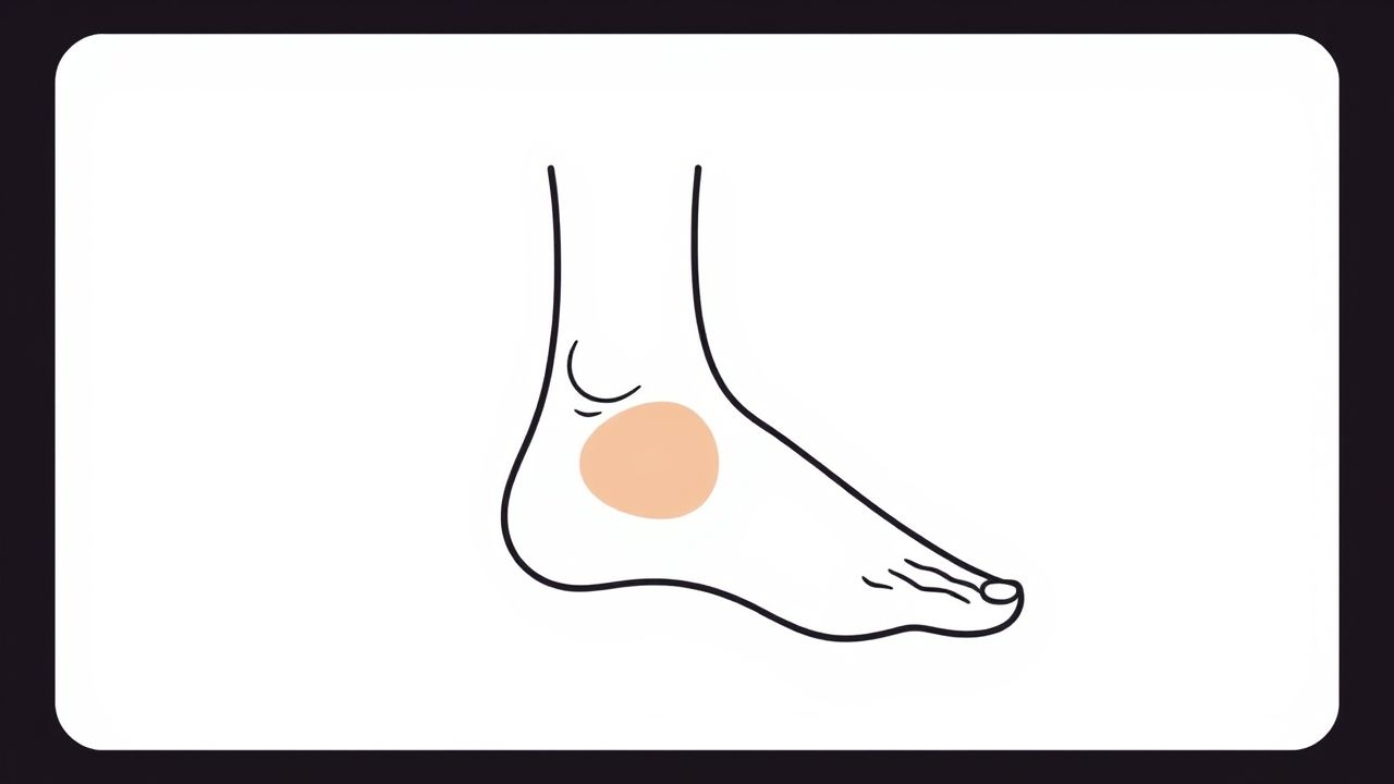 Callosity Over Lateral Malleolus