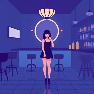 Girl On The Barroom Floor