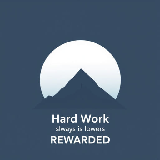 Hard Work Is Always Rewarded Quotes