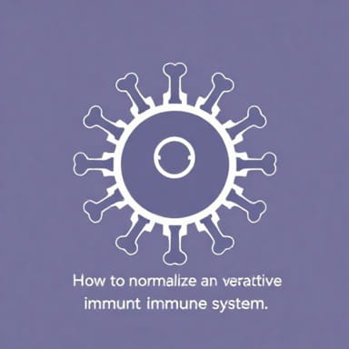 How To Normalize An Overactive Immune System