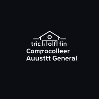 Office Of The Comptroller And Auditor General