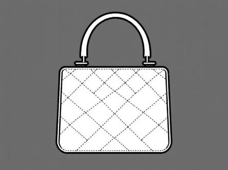 Quilted Boxy Top Handle Bag
