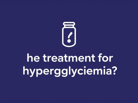 What Is The Treatment For Hyperglycemia