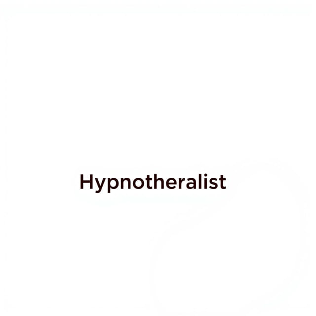 Who Is A Hypnotherapist