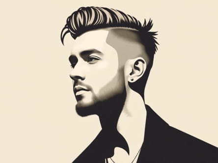 Zayn Malik Hair Flick