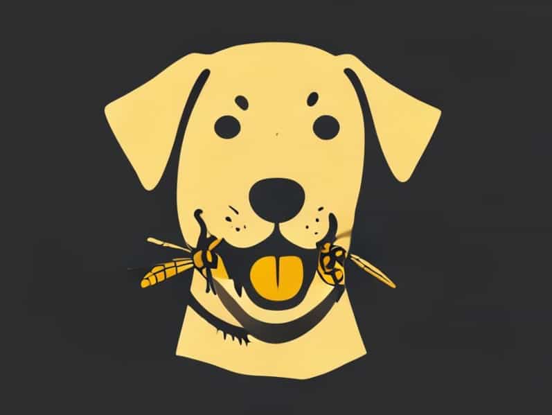 Dog Stung By Wasp In Mouth