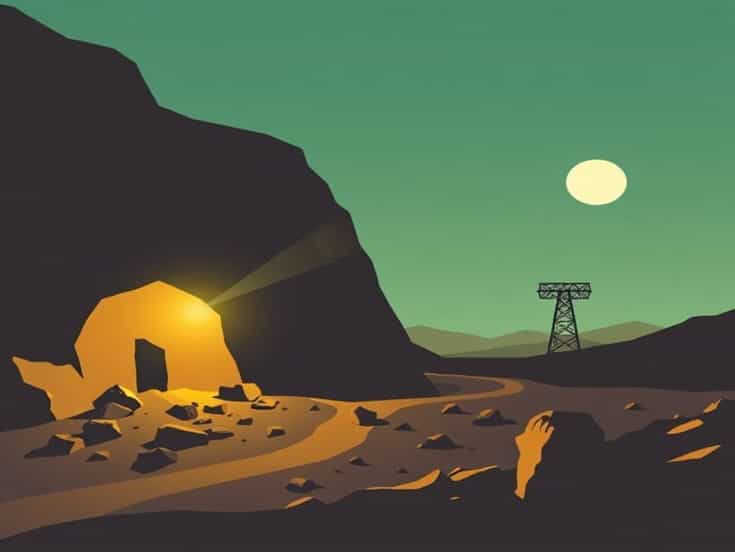 New Vegas Searchlight North Gold Mine