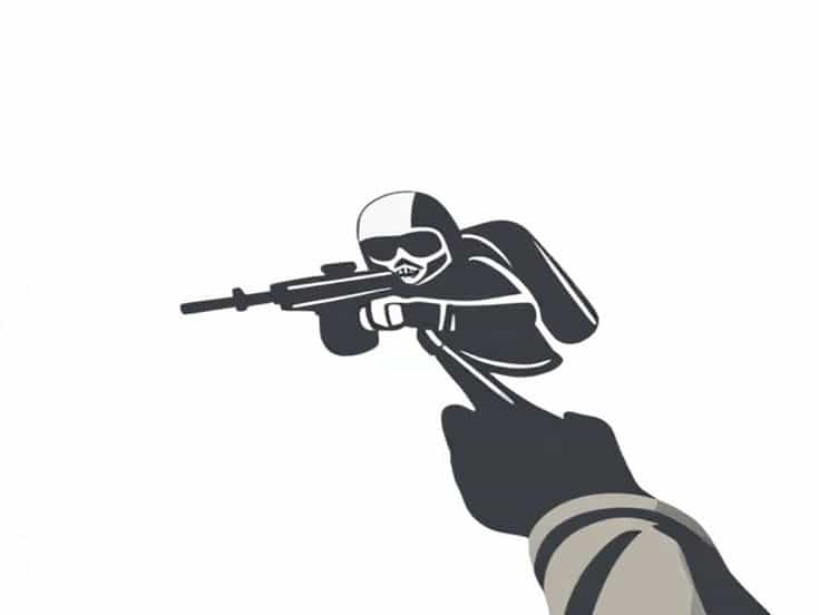 No Return Headshot A Grabbed Enemy