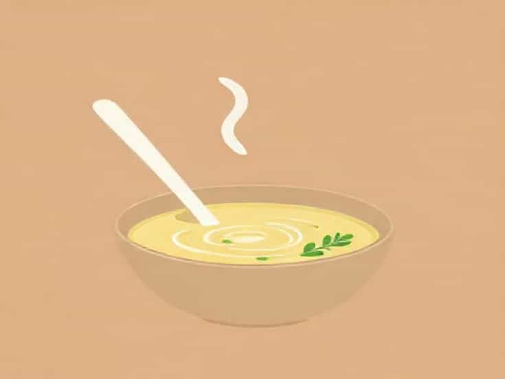 Old Fashioned Celery And Stilton Soup