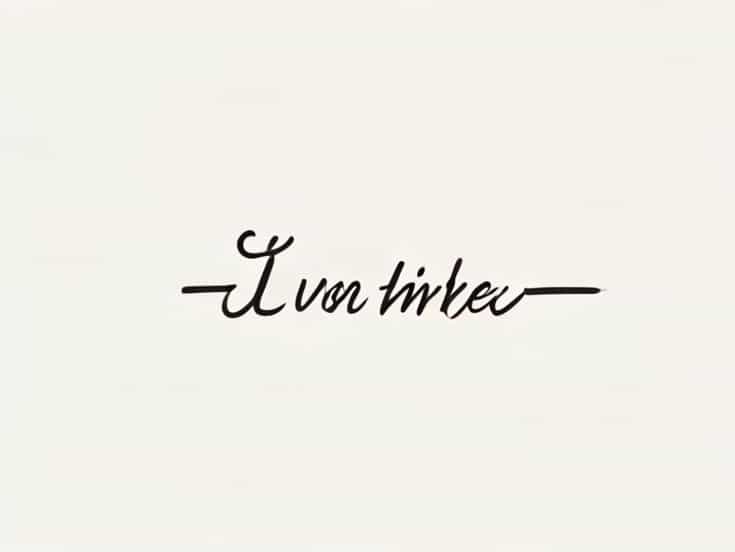 One Day I Wrote Her Name