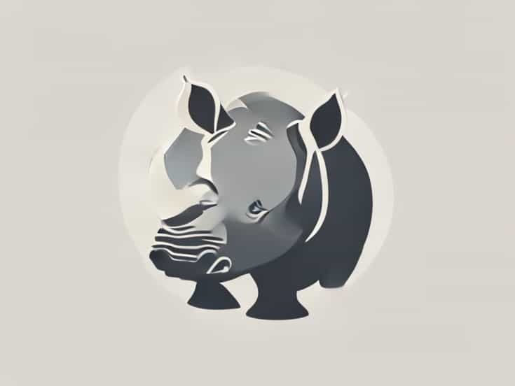 One Horned Rhinoceros Is Found In