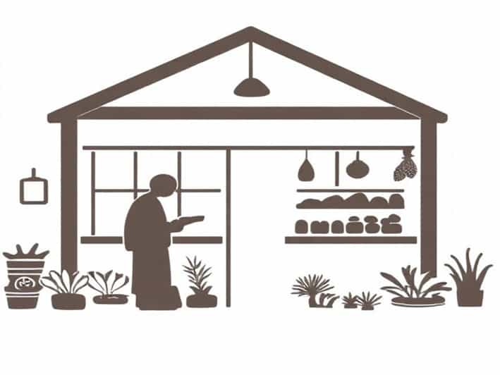 Queues At Diddly Squat Farm Shop