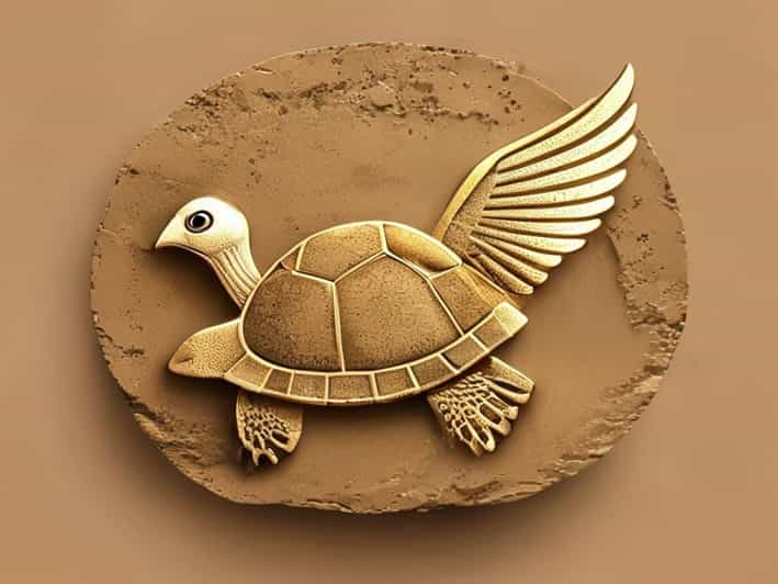 Sandstone With Turtledove And Gold Metallic