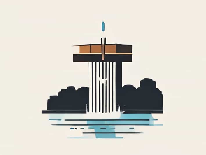 The Falling Water Frank Lloyd Wright