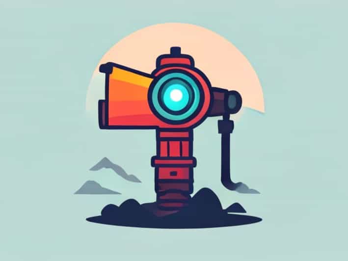 The Searchlight On A Survival Craft