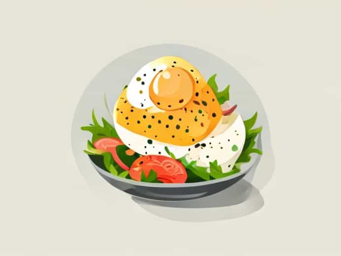 Egg And Anchovy Salad